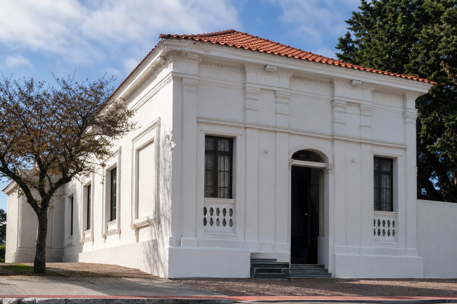 Exterior of Museo Francisco Mazzoni in Maldonado, Uruguay