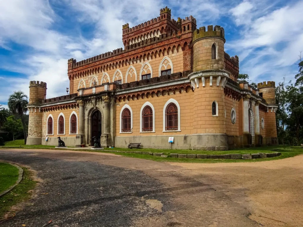 Exterior view of Castillo de Piria near Piriápolis.