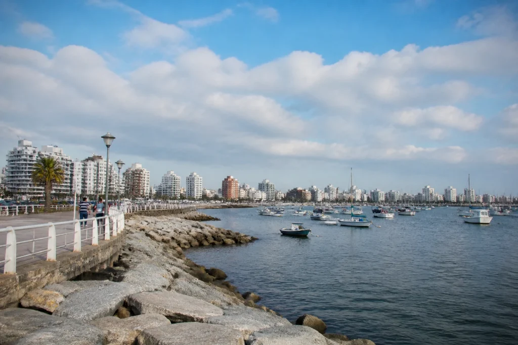Punta del Este peninsula waterfront near the harbor