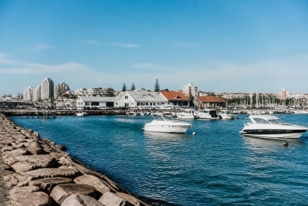 Tourist boats in the Port of Punta del Este