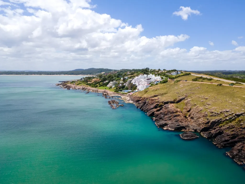 Coastal scenery at Punta Ballena near Solanas